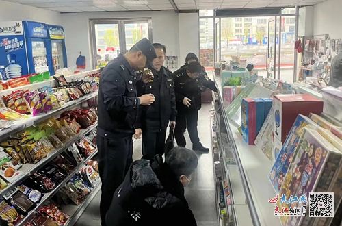 柴桑公安森林分局联合相关部门开展校园食品安全检查 组图